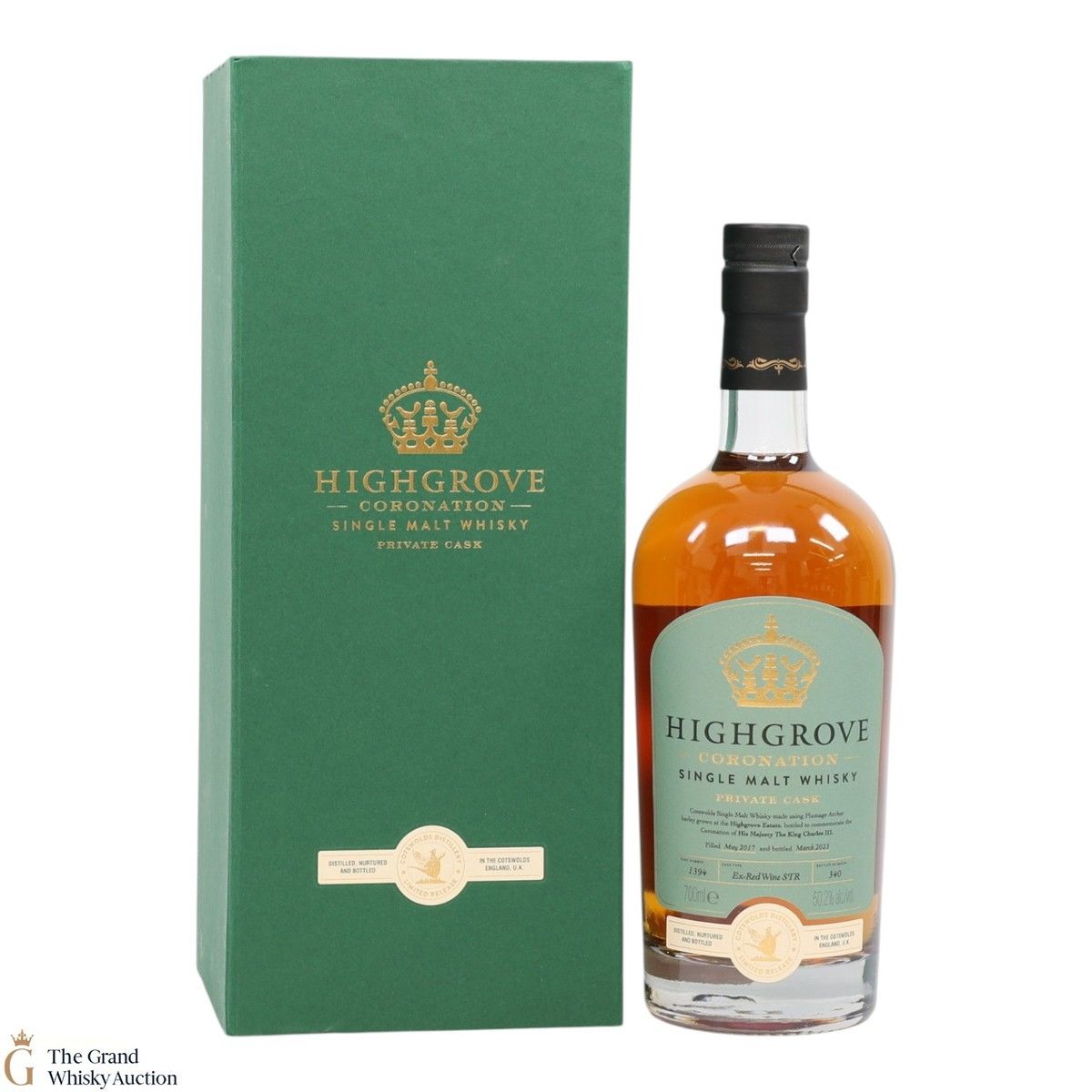 Cotswolds - Highgrove Estate - Coronation - Private Cask #1394