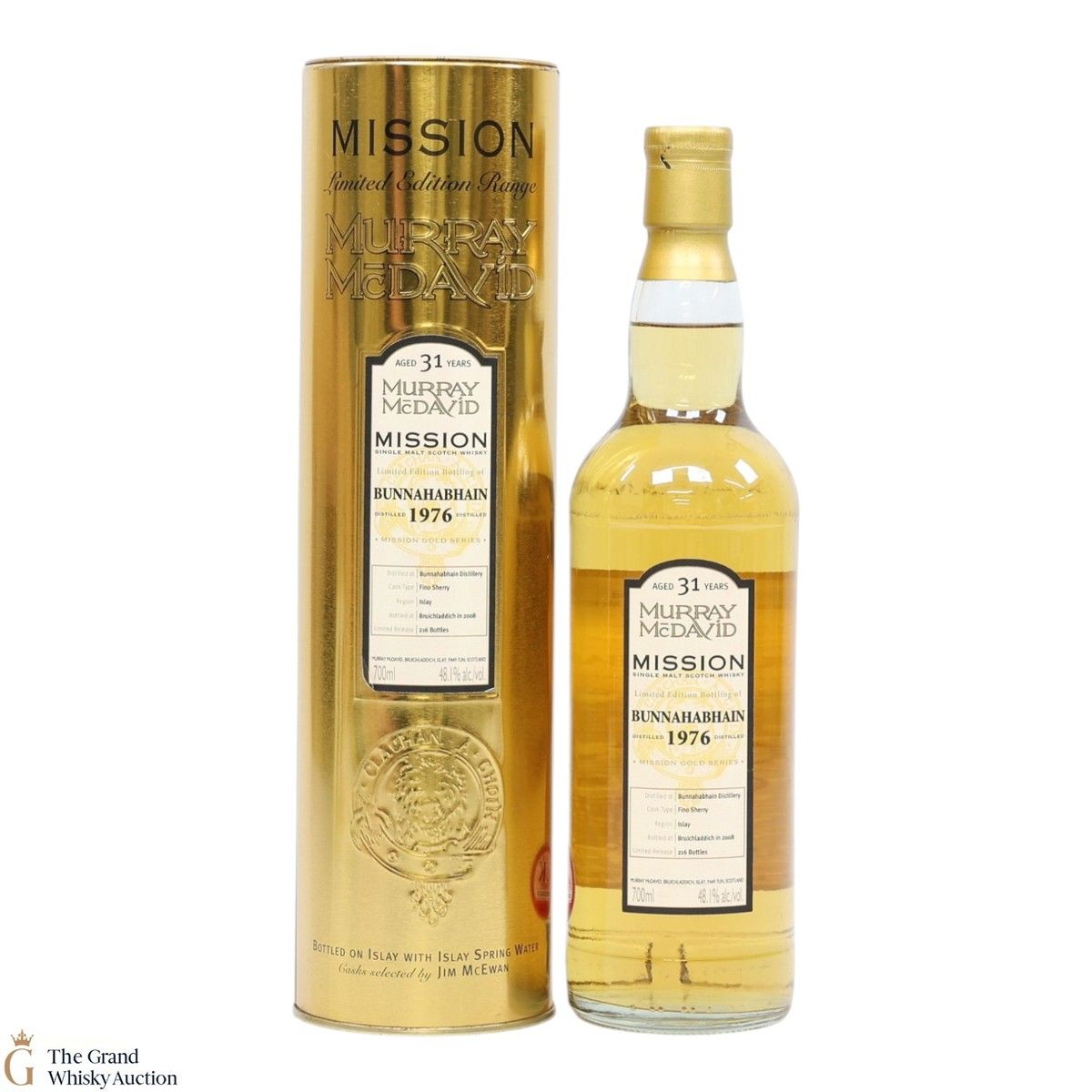 Bunnahabhain - 31 Year Old 1976 - Murray McDavid Mission