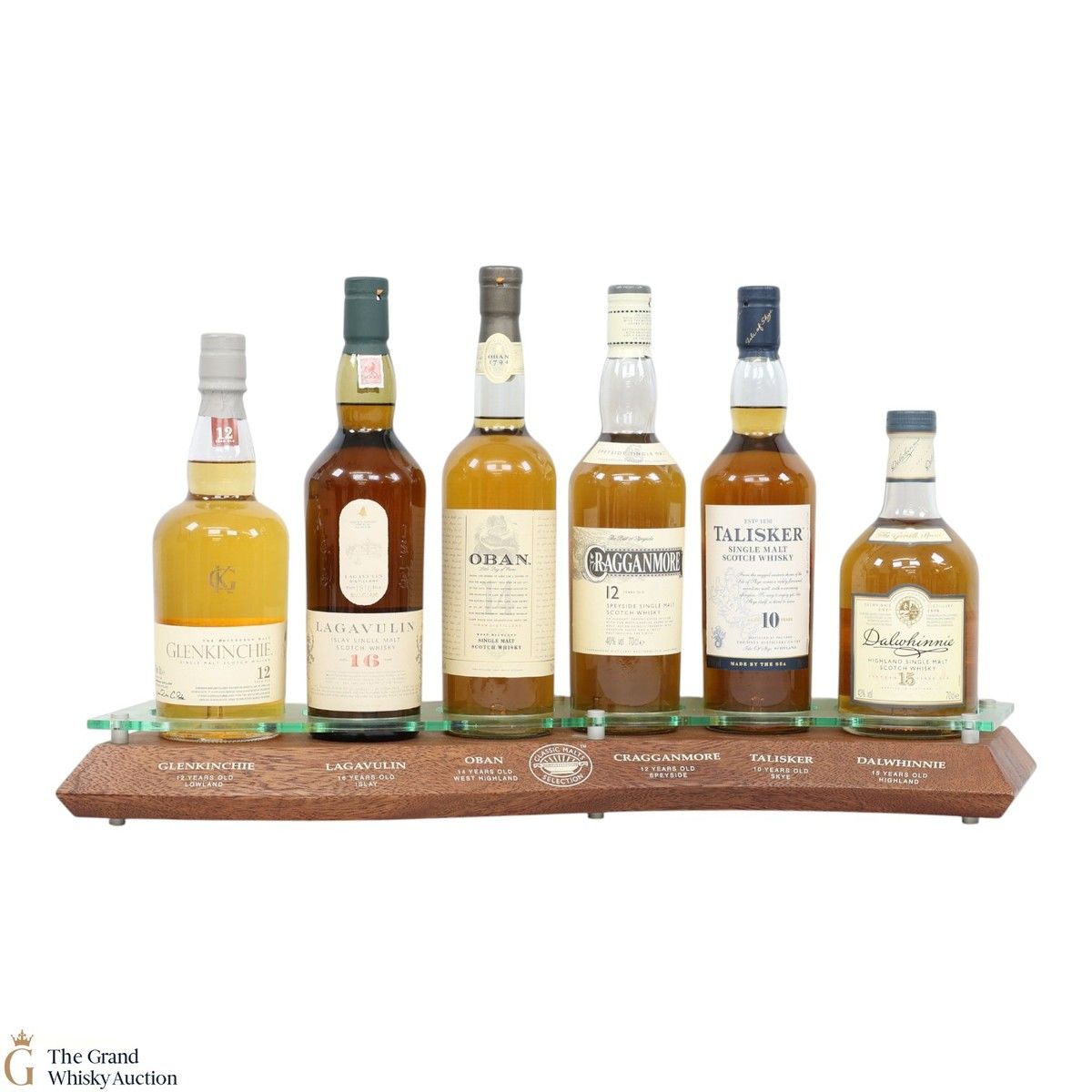Diageo - Original Classic Malts (6x70cl) & Plinth