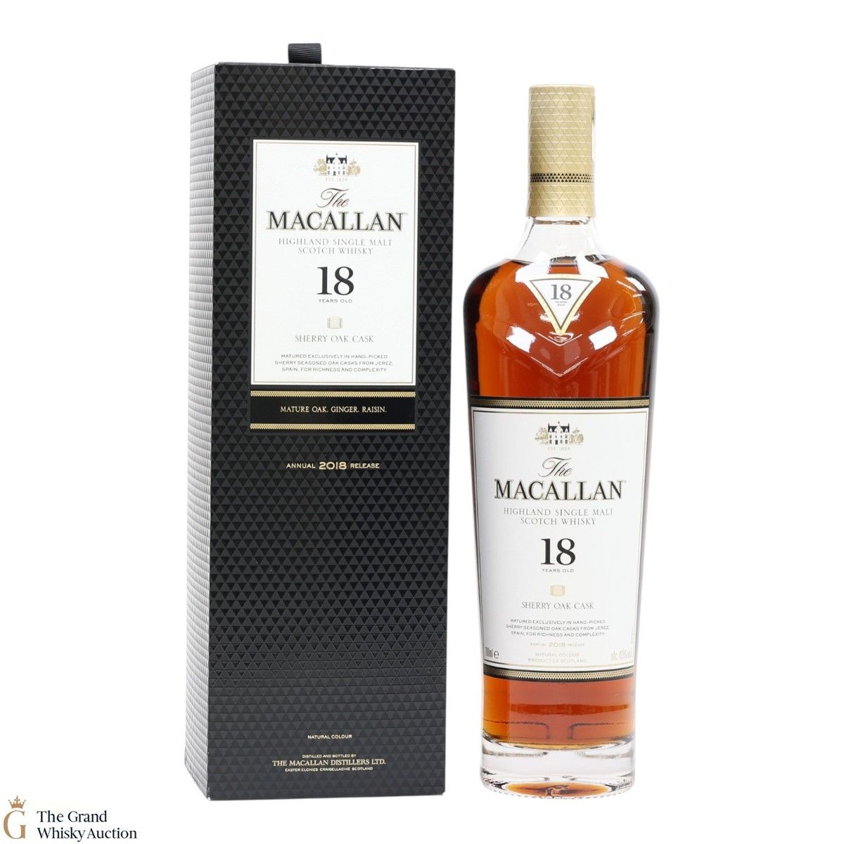 Macallan - 18 Year Old - Sherry Oak (2018)
