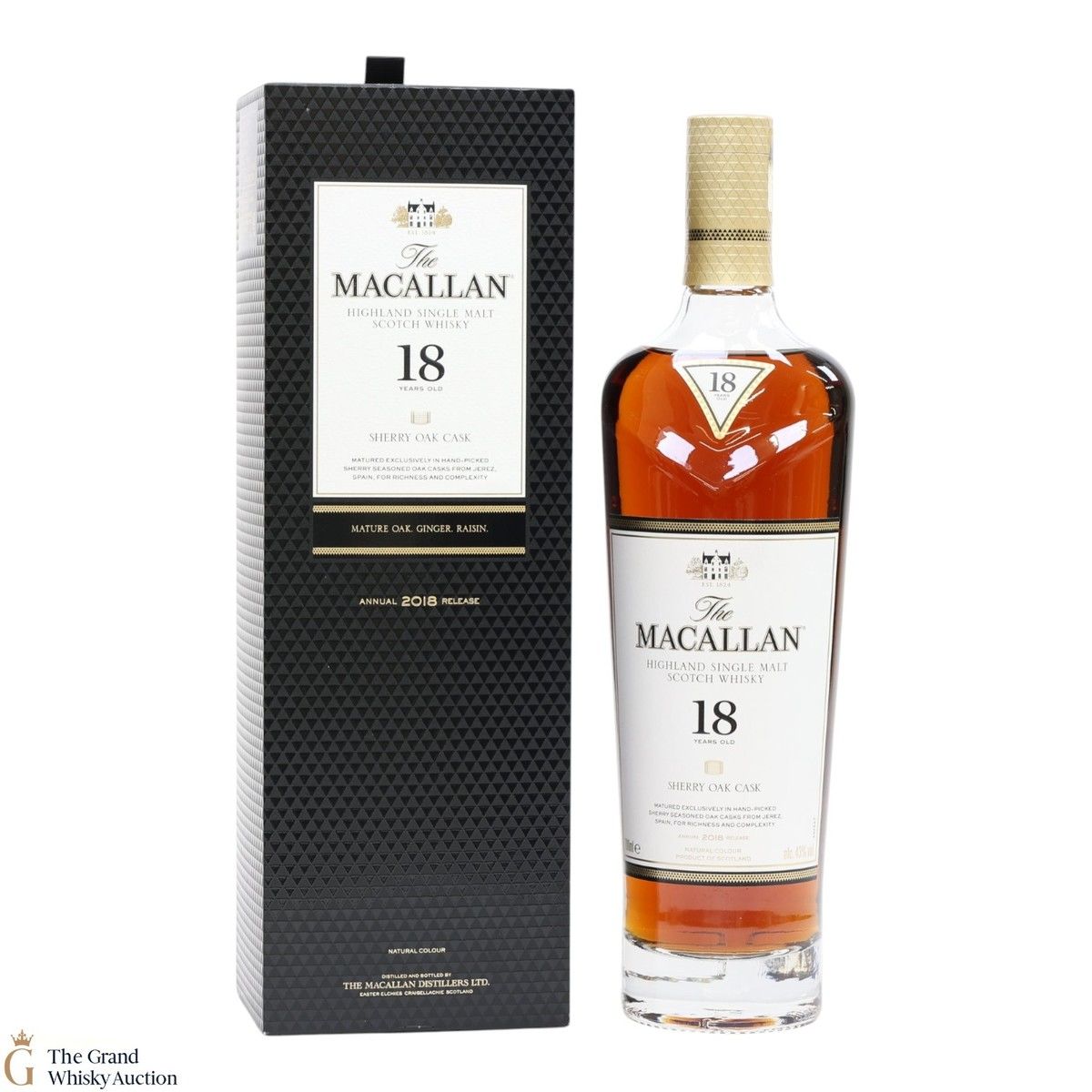 Macallan - 18 Year Old - Sherry Oak (2018)