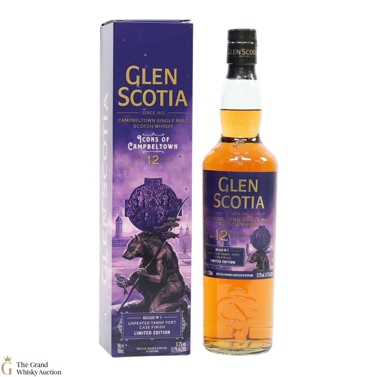 Glen Scotia - 12 Year Old - Icons of Campbeltown - The Wulver Release No 3