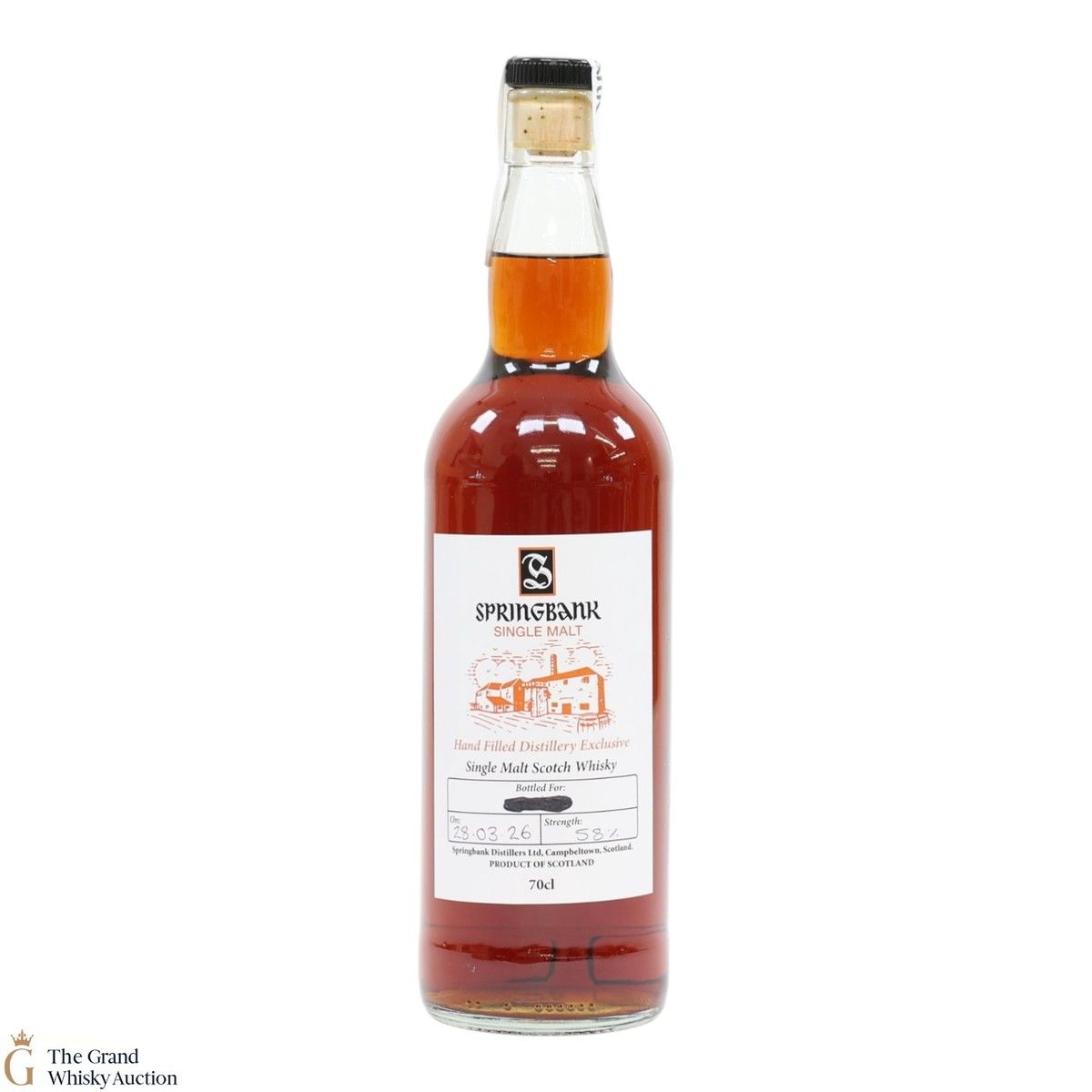 Springbank - 2026 Handfilled Distillery Exclusive 58%