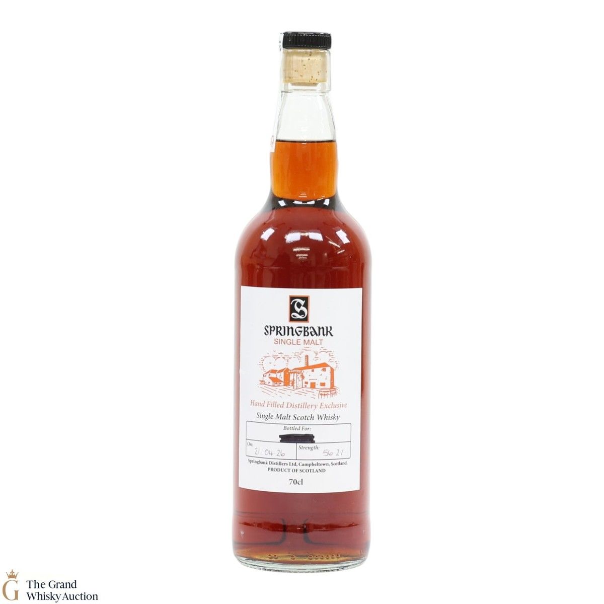 Springbank - 2026 Handfilled Distillery Exclusive 56.2%