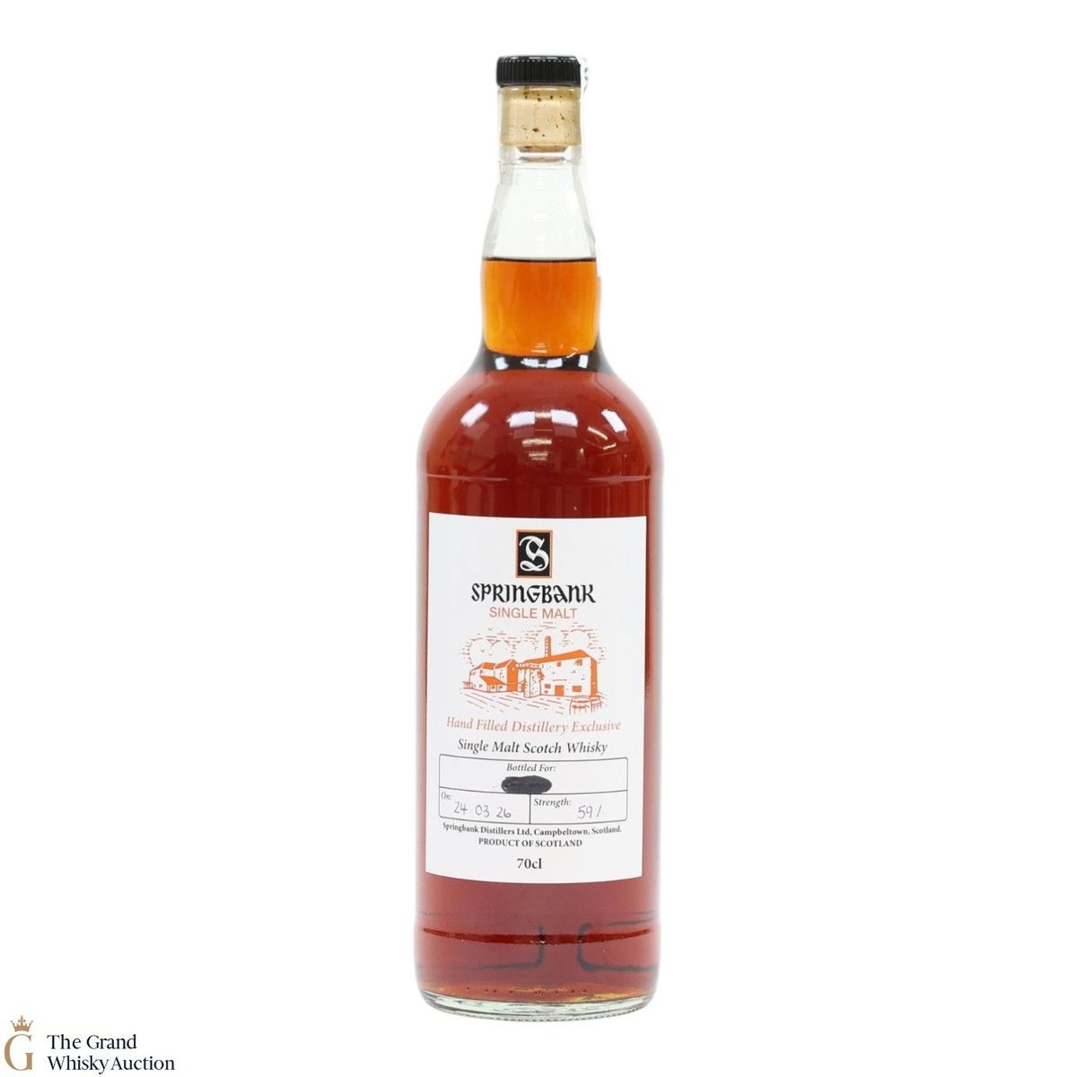 Springbank - 2026 Handfilled Distillery Exclusive 59%