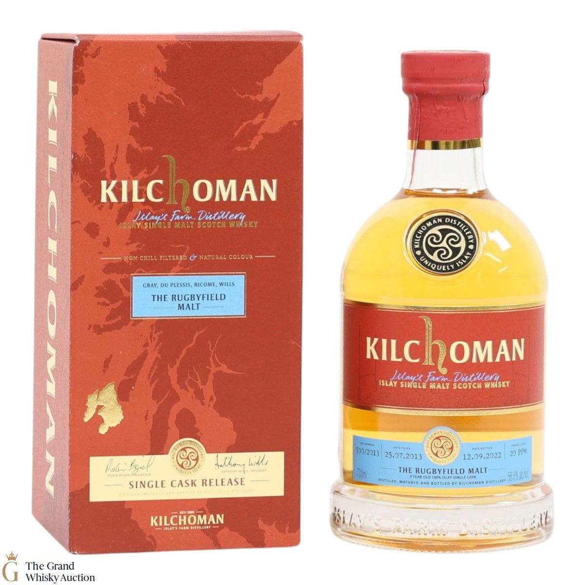 Kilchoman - 9 Year Old 2013 - Single Cask #530 - The RugbyField Malt