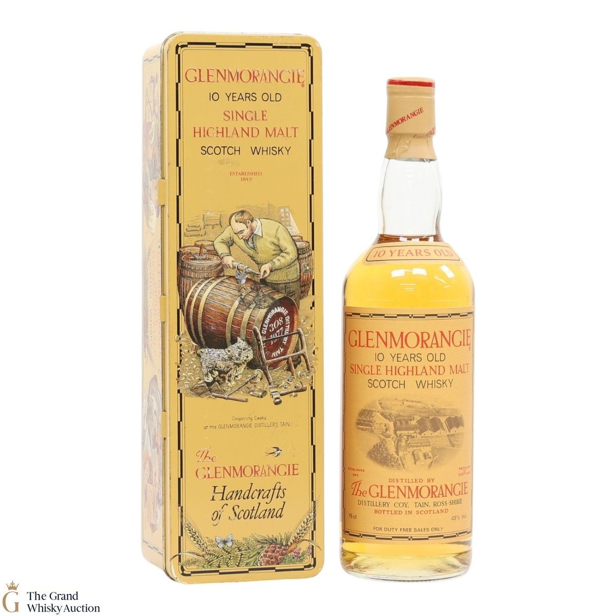 Glenmorangie - 10 Year Old - Handcrafts of Scotland Tin​ (75cl)