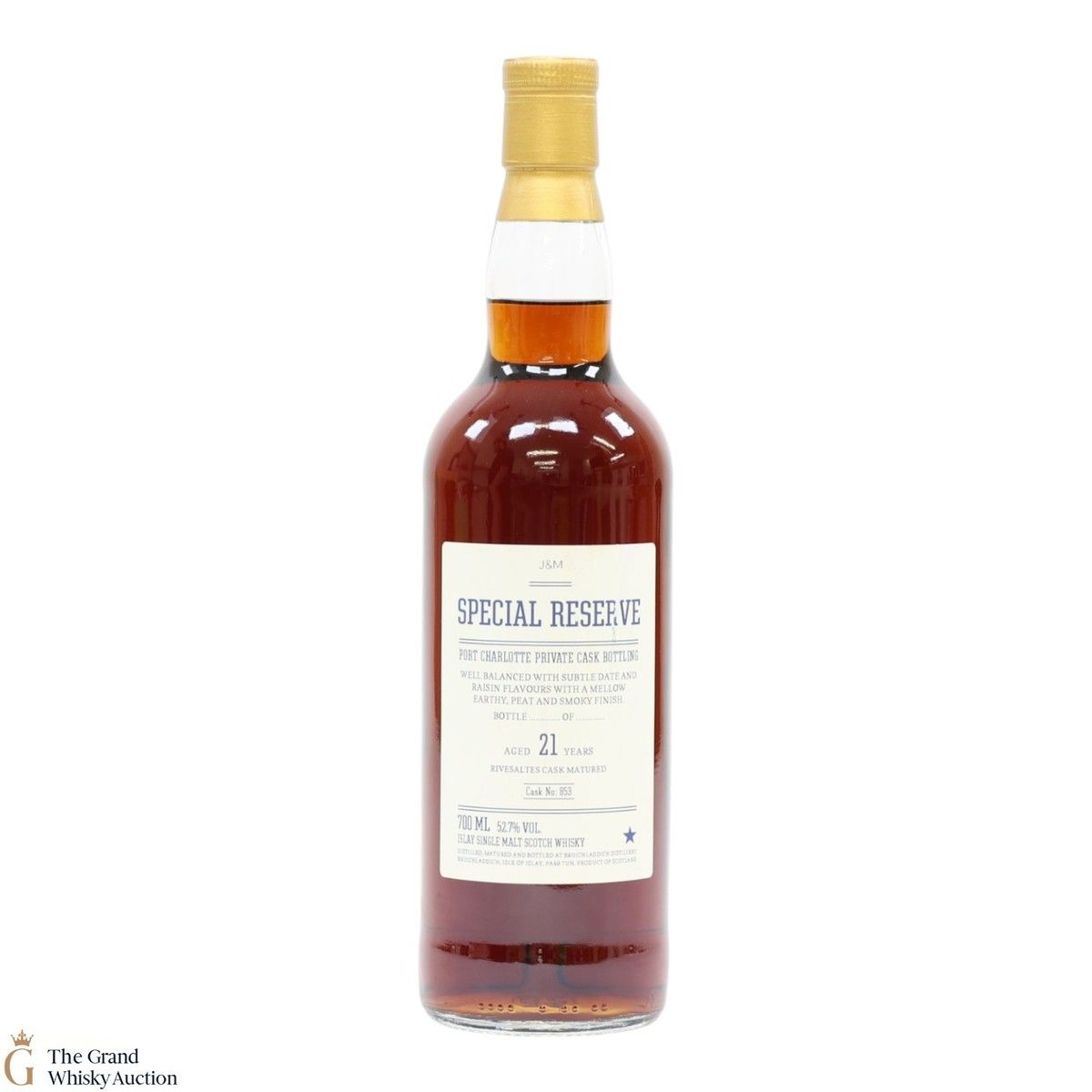 Port Charlotte - 21 Year Old - Single Cask #853 - Private Cask Bottling