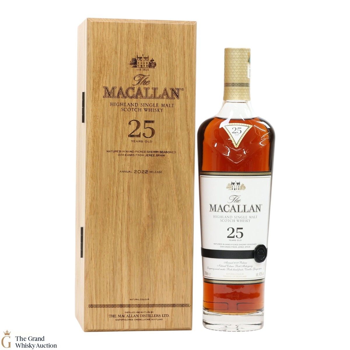 Macallan - 25 Year Old - Sherry Oak - 2022