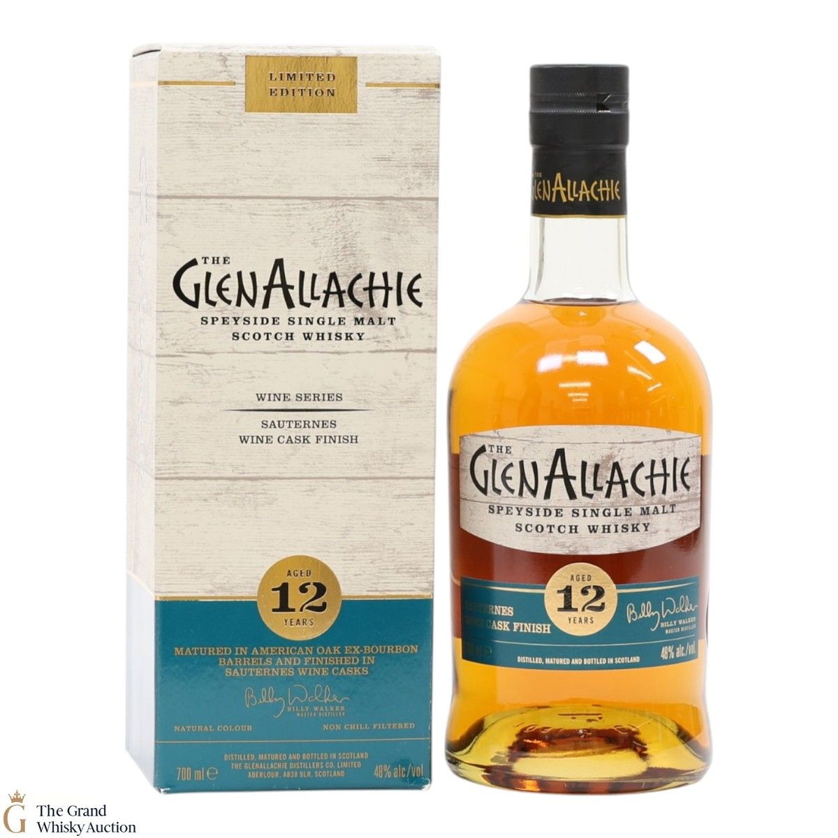 GlenAllachie - 12 Year Old  - Sauternes Wine Cask Finish