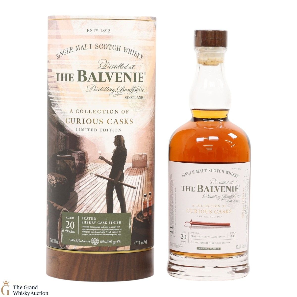 Balvenie - 20 Year Old - Peated Sherry Cask Finish #0001 - A Collection of Curious Casks 
