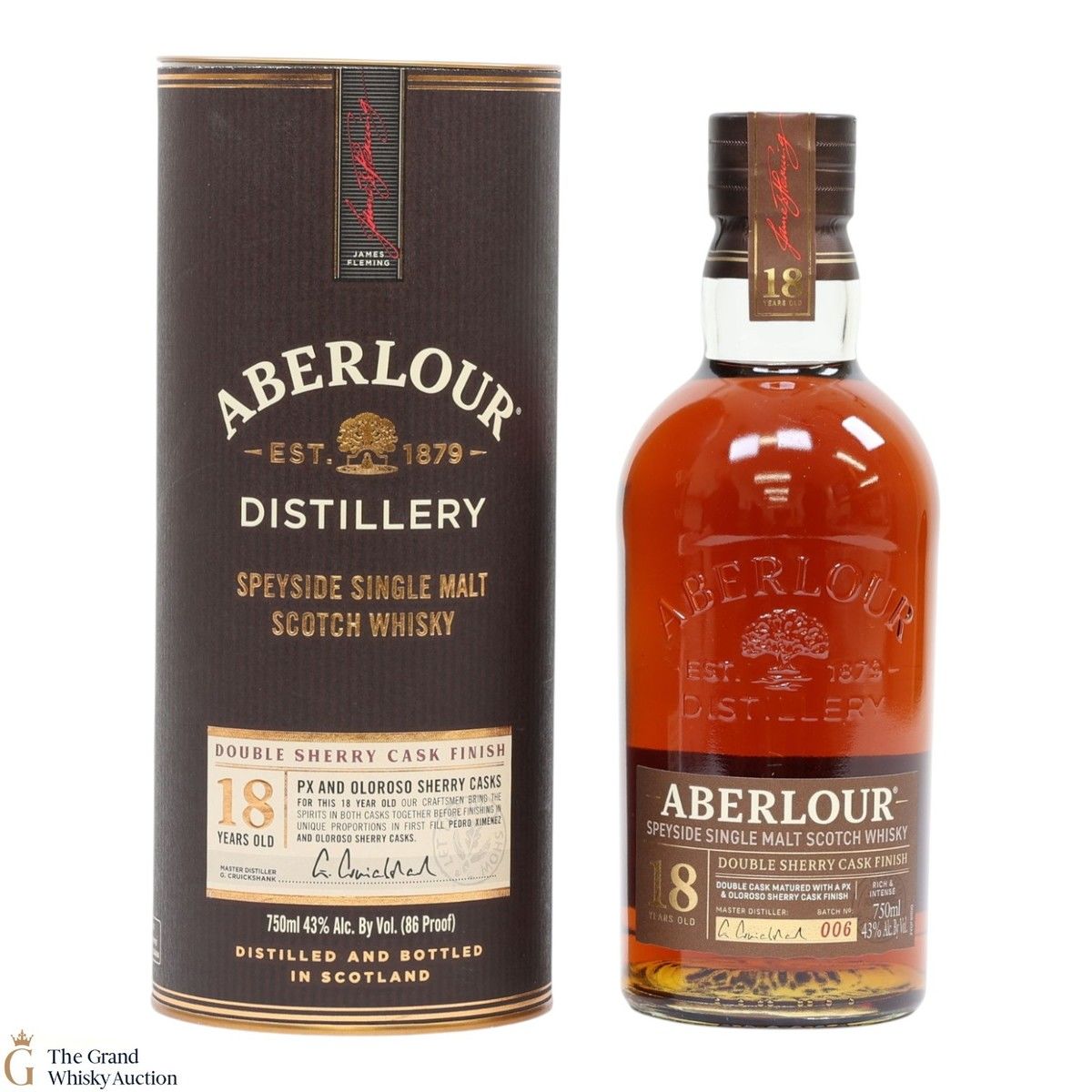 Aberlour - 18 Year Old - Double Sherry Cask Finish (75cl)