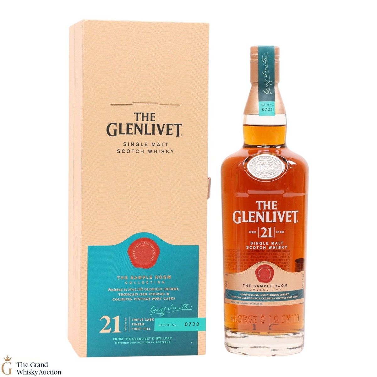 Glenlivet - 21 Year Old - Triple Cask Finish - The Sample Room Collection (75cl)