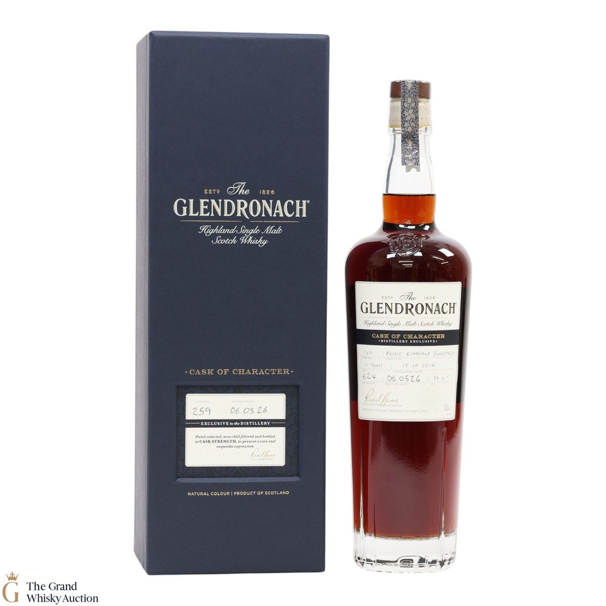 Glendronach - 11 Year Old 2014 - Cask Strength PX #259 - Distillery Exclusive