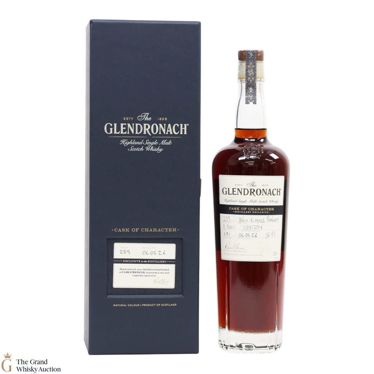 Glendronach - 11 Year Old 2014 - Cask Strength PX #259 - Distillery Exclusive