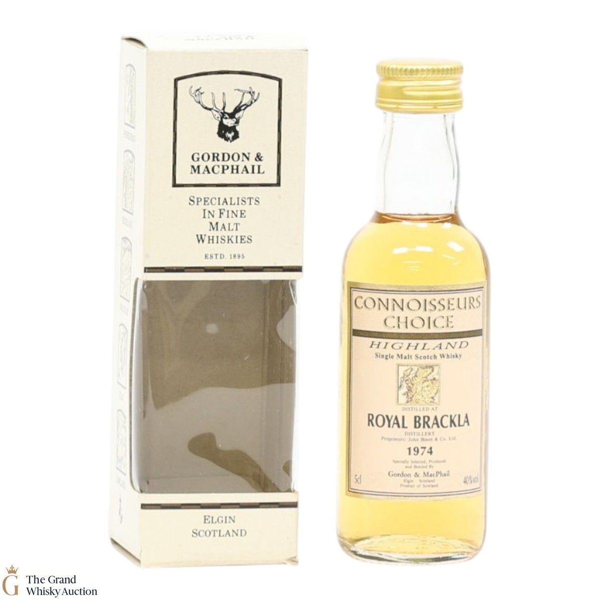 Royal Brackla - 1974 - G&M Connoisseurs Choice (5cl)