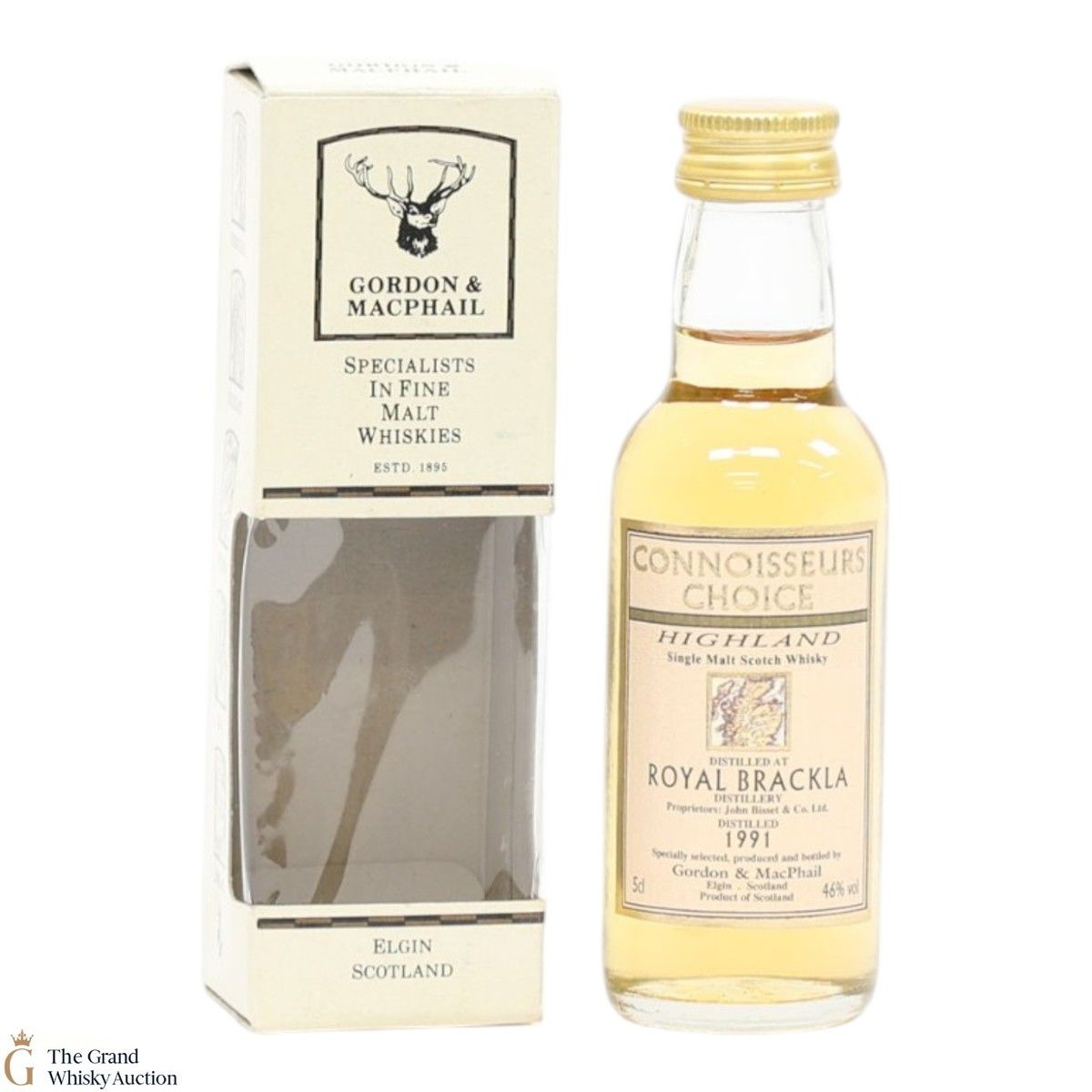 Royal Brackla - 1991 - G&M Connoisseurs Choice (5cl)