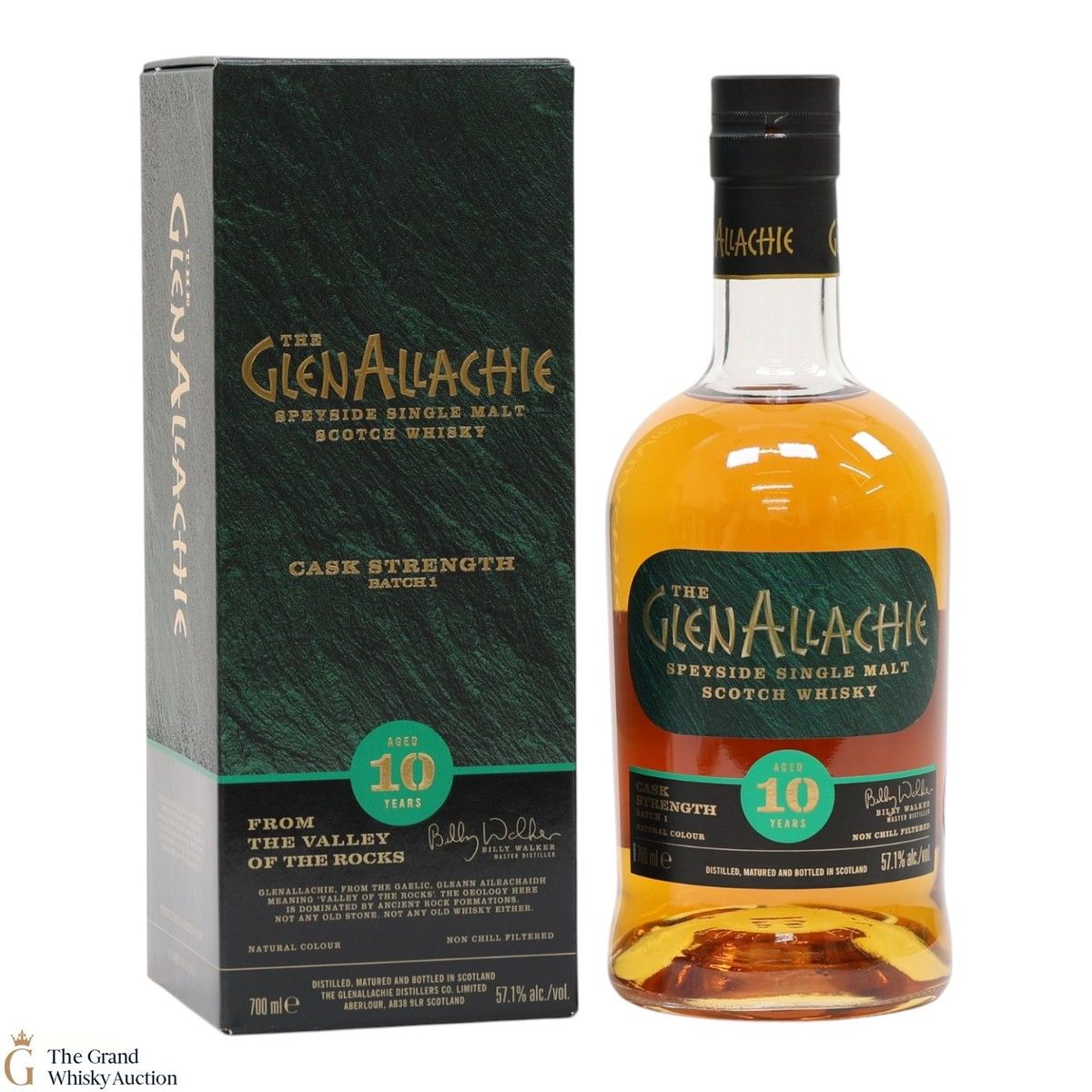 GlenAllachie - 10 Year Old - Cask Strength - Batch 1
