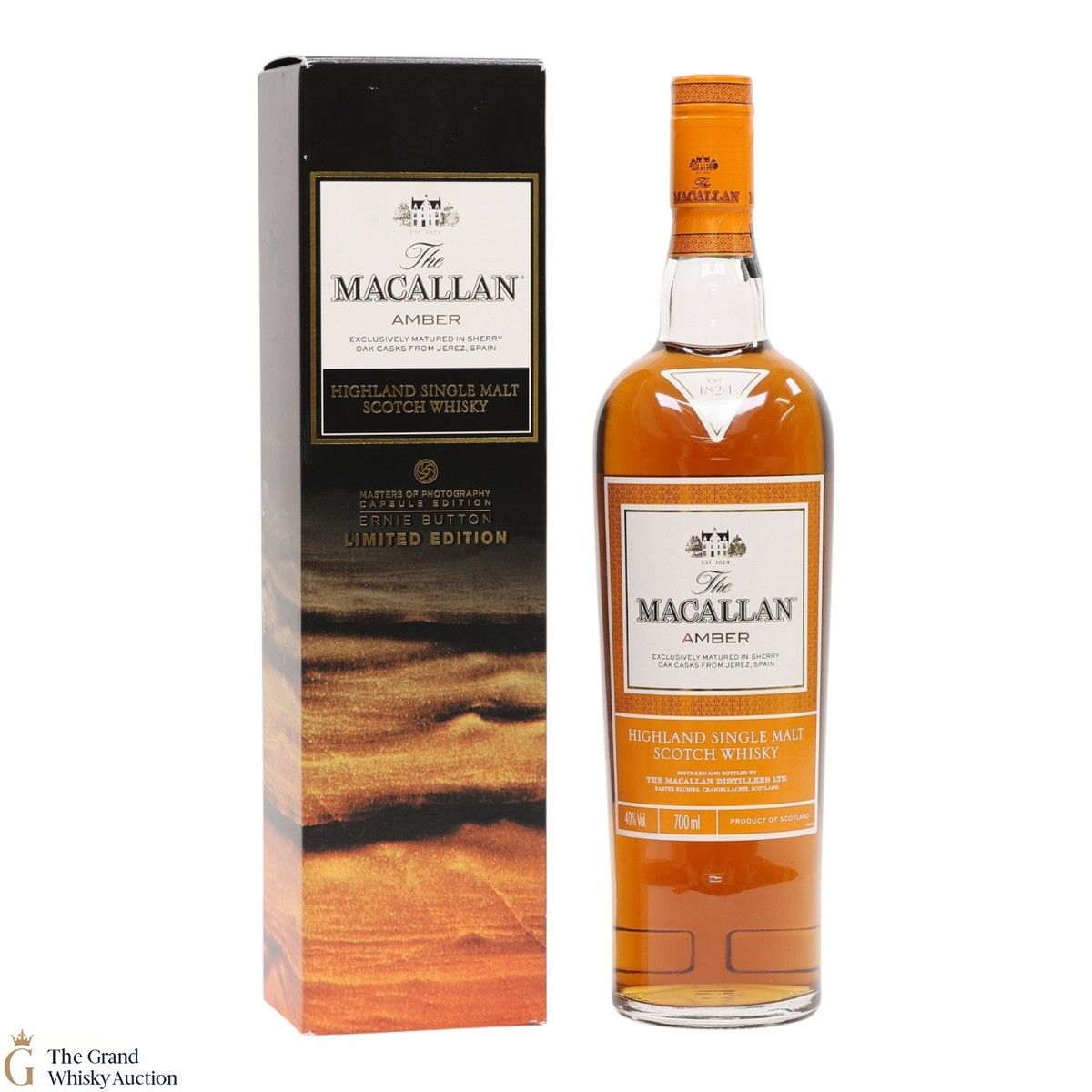 Macallan - Amber - Ernie Button Limited Edition
