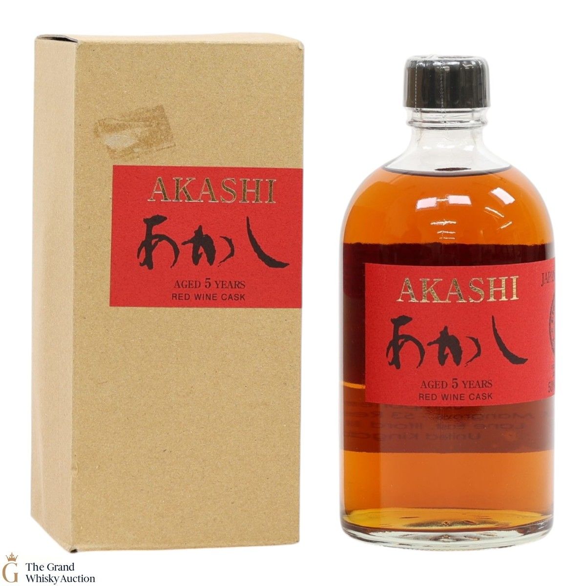 Akashi - 5 Year Old - Red Wine Cask #61891 - Single Malt (50cl)