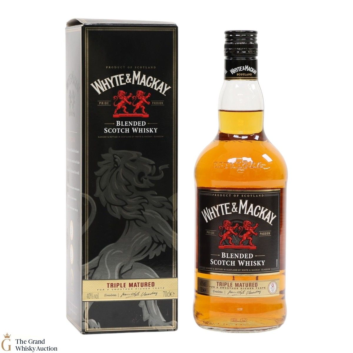 Whyte & Mackay - Blended Whisky Triple Matured