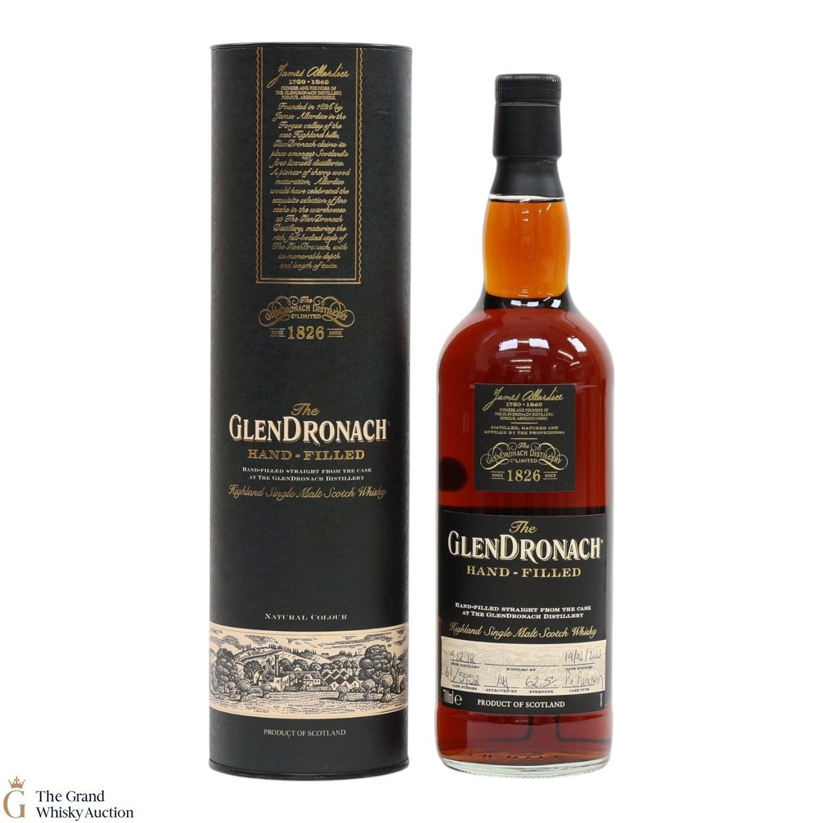Glendronach - 10 Year Old 2012 Hand Filled Cask Strength PX #5952