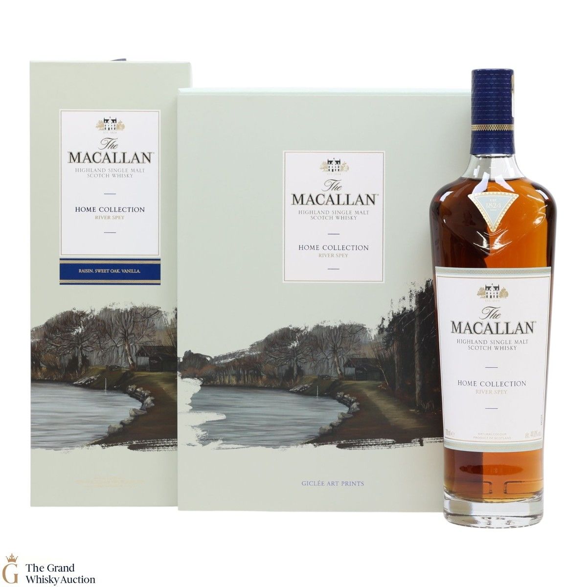 Macallan - Home Collection - River Spey (1x70cl) & Giclee Art Prints