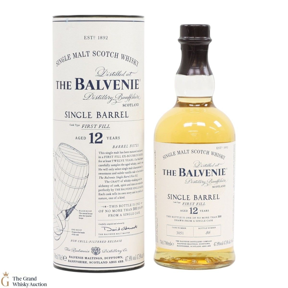 Balvenie - 12 Year Old - Single Barrel #3051