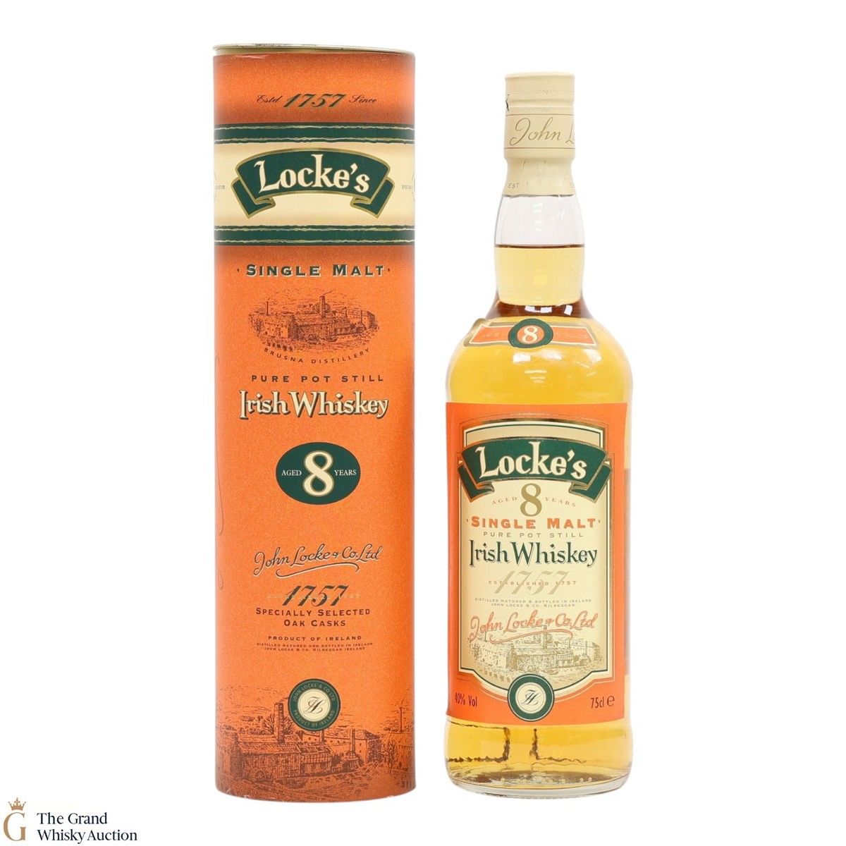 Locke's - Single Malt Irish Whisky (75cl)