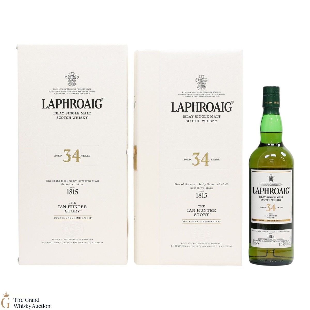 Laphroaig - 34 Year Old - The Ian Hunter Story - Book 5: Enduring Spirit