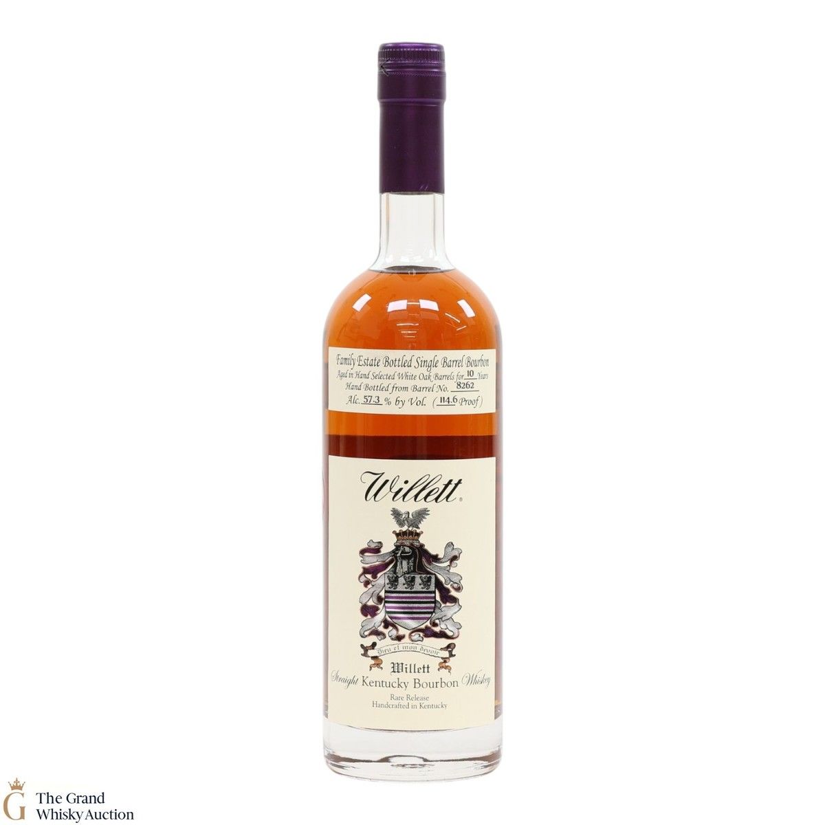 Willett Family Estate - 10 Year Old Single Barrel Bourbon #8262 - The Whisky Shop