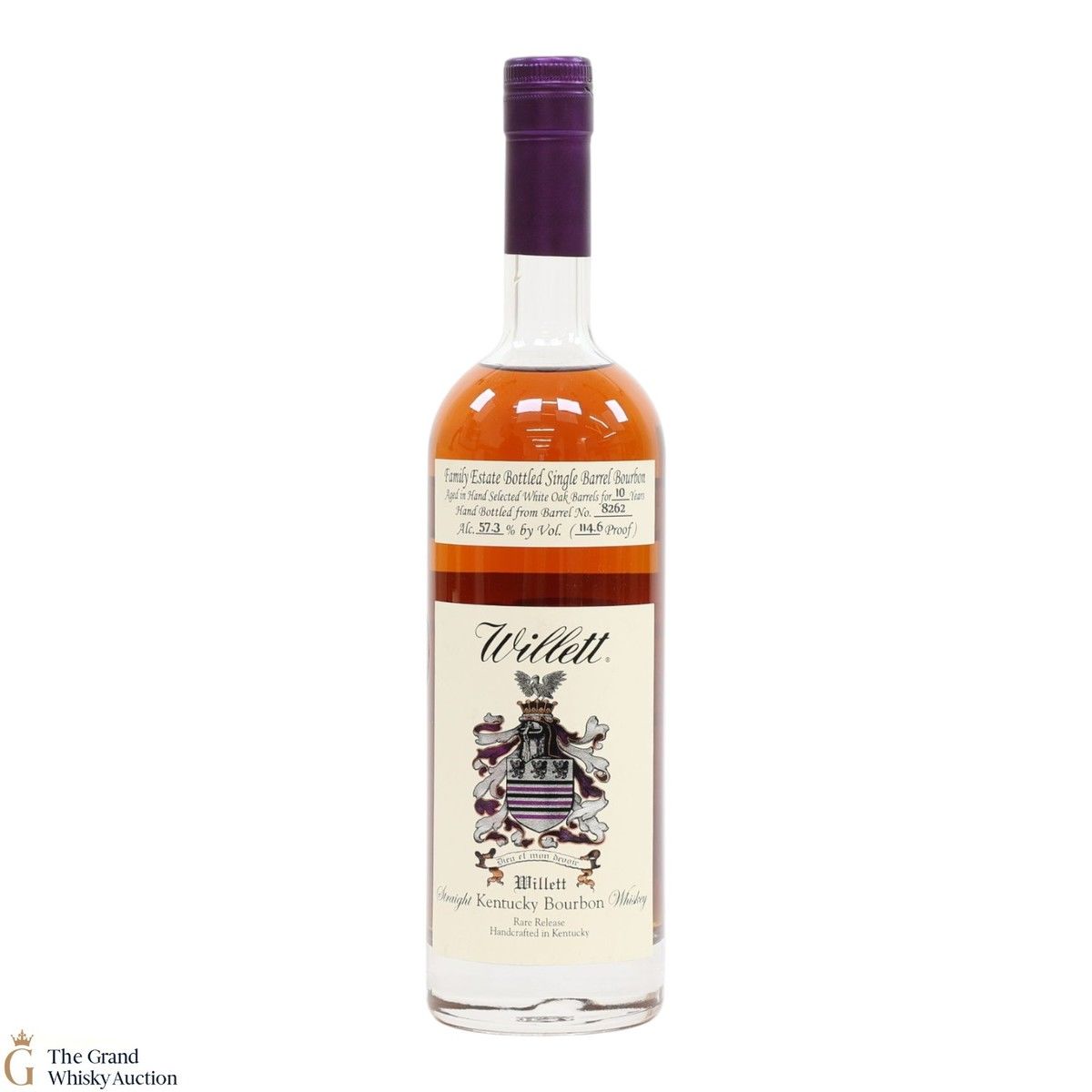 Willett Family Estate - 10 Year Old Single Barrel Bourbon #8262 - The Whisky Shop