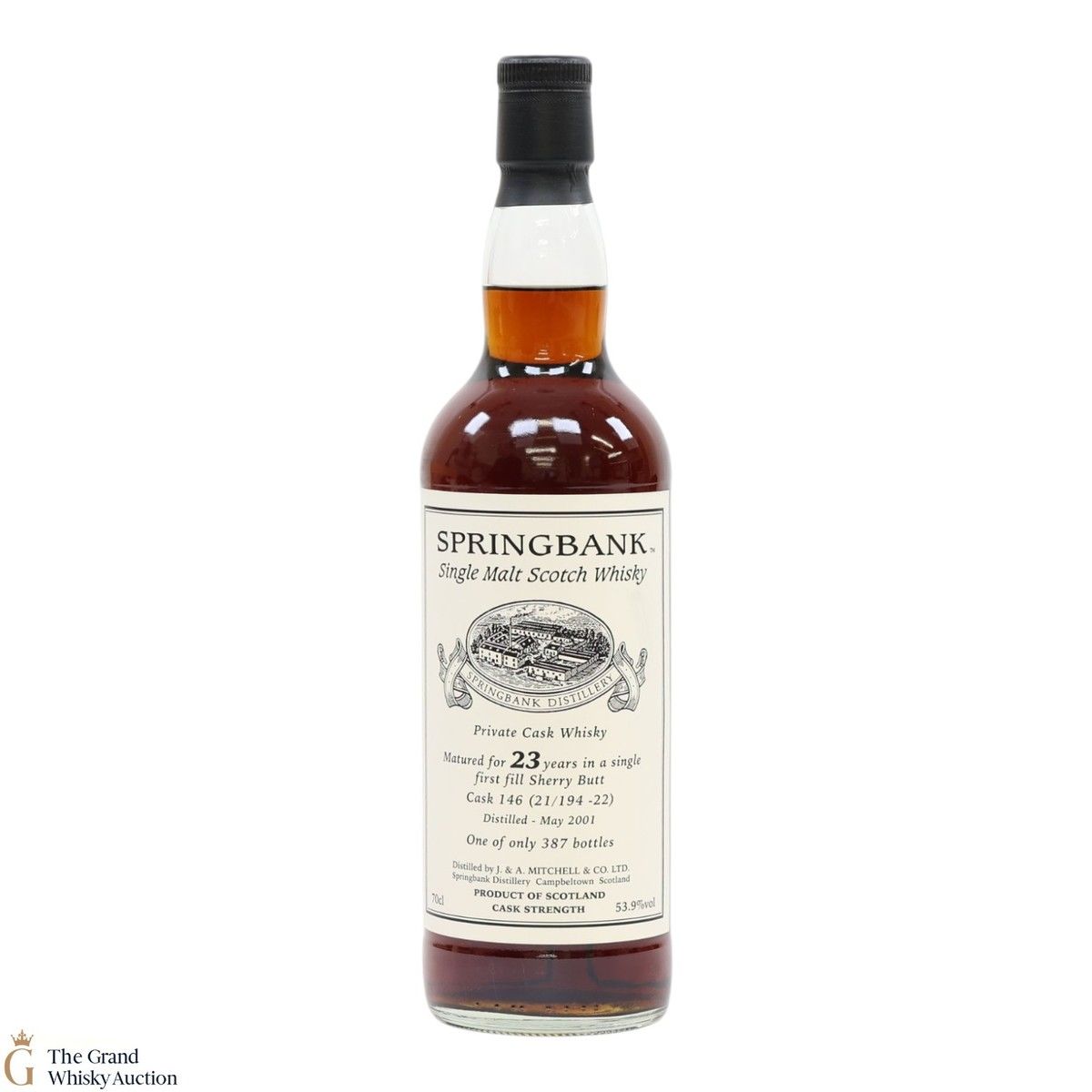 Springbank - 23 Year Old 2001 - Single Sherry Cask #146 - Private Bottling