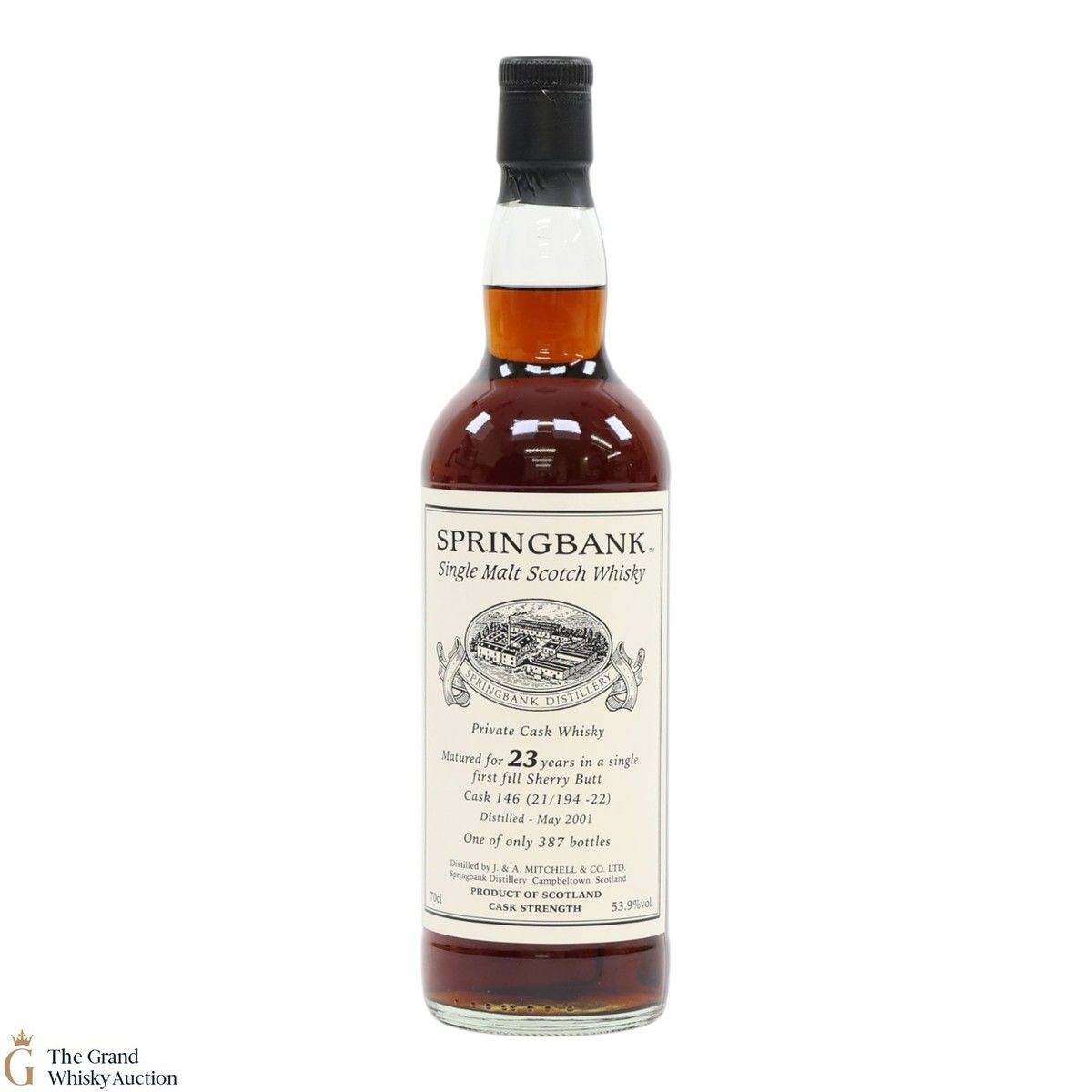 Springbank - 23 Year Old 2001 - Single Sherry Cask #146 - Private Bottling