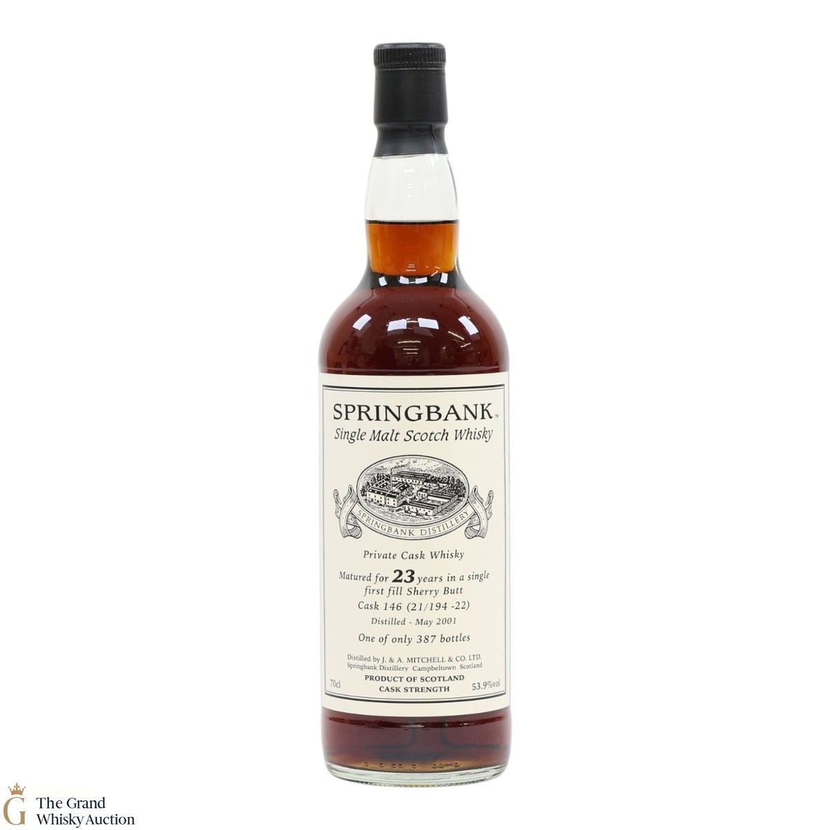 Springbank - 23 Year Old 2001 - Single Sherry Cask #146 - Private Bottling