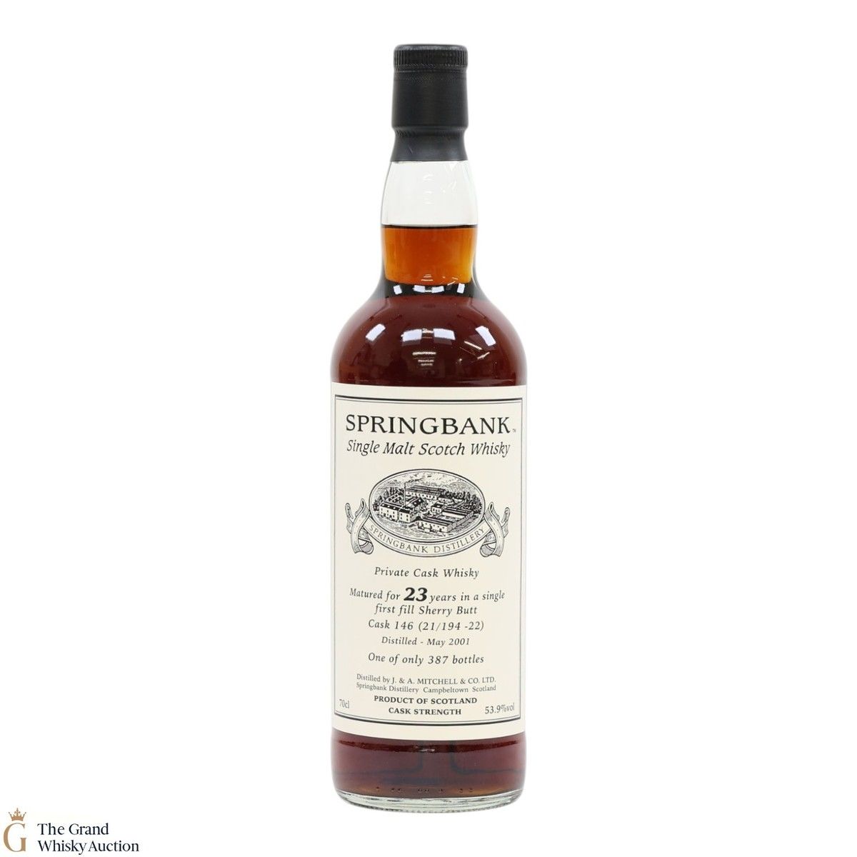 Springbank - 23 Year Old 2001 - Single Sherry Cask #146 - Private Bottling