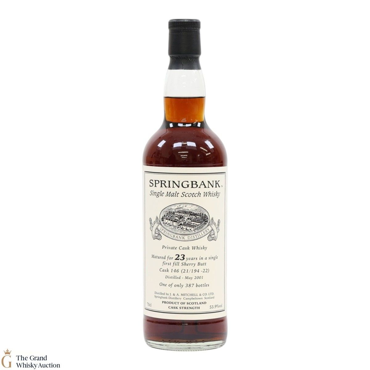 Springbank - 23 Year Old 2001 - Single Sherry Cask #146 - Private Bottling