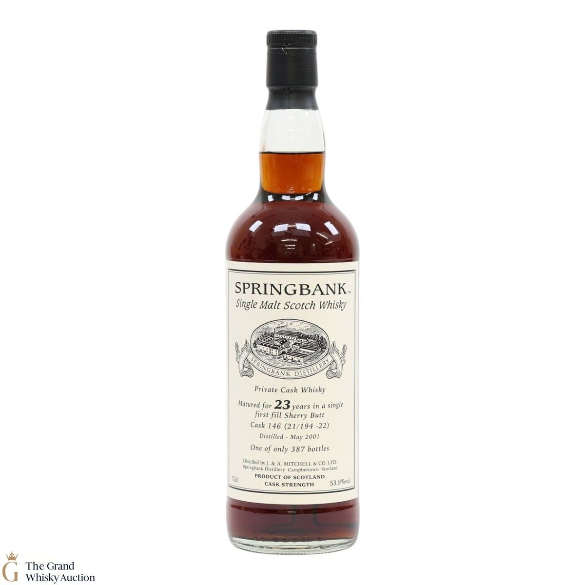 Springbank - 23 Year Old 2001 - Single Sherry Cask #146 - Private Bottling
