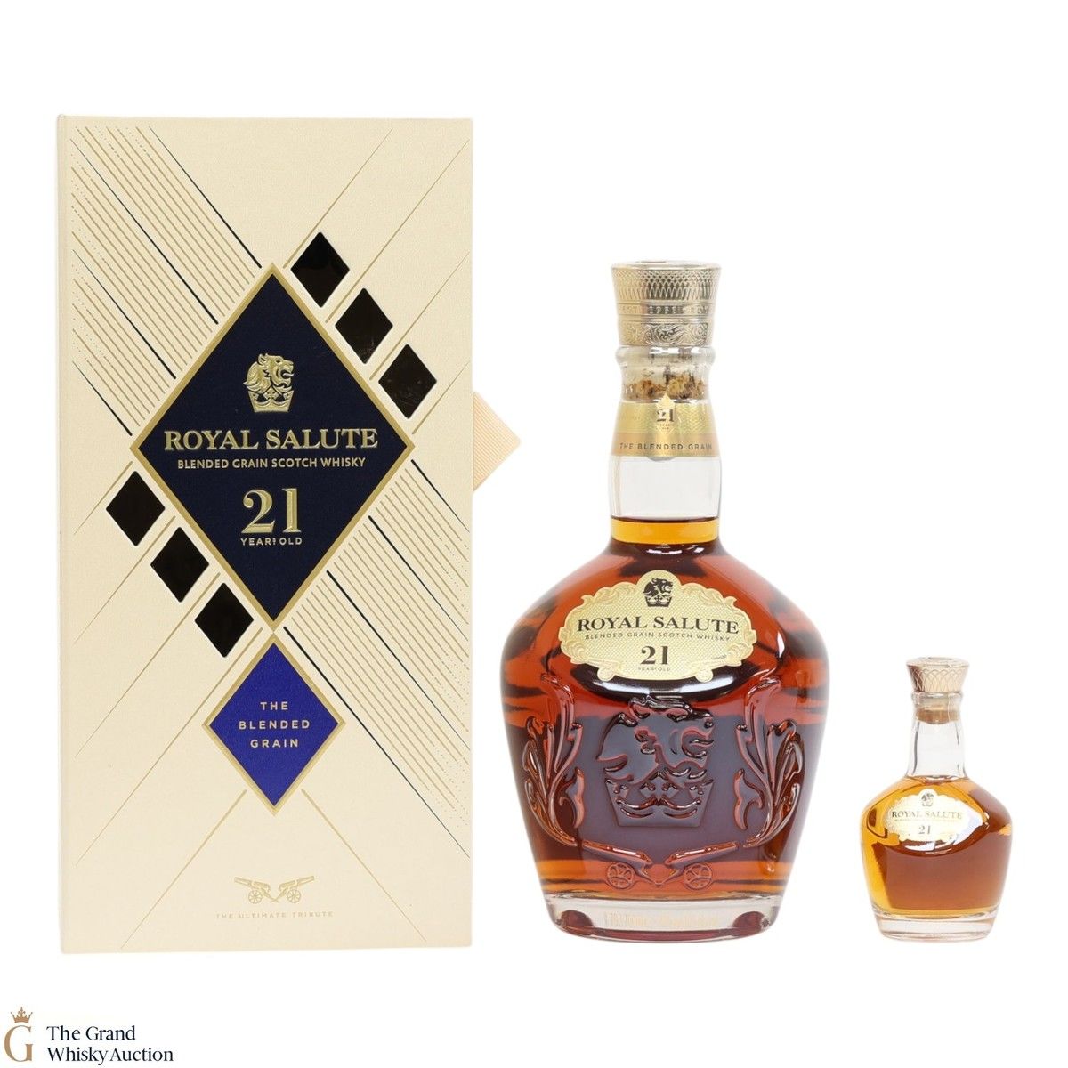 Chivas - Royal Salute - 21 Year Old - The Blended Grain (1x70cl & 1x5cl)