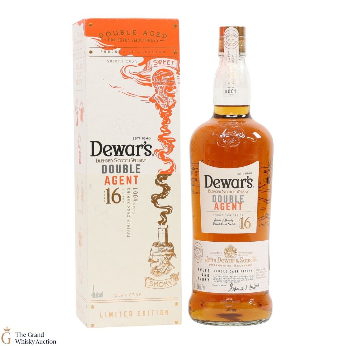 Dewar's - 16 Year Old - Double Agent Release #001 (1L)