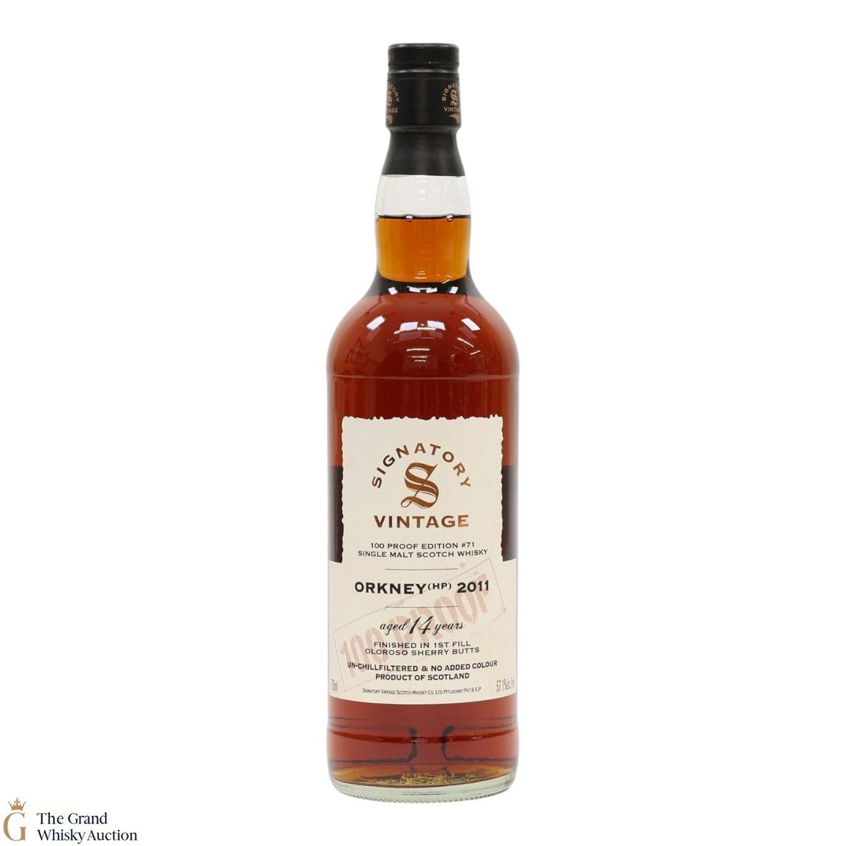 Orkney - 14 Year Old 2011 - Signatory Vintage 100 Proof Edition #71