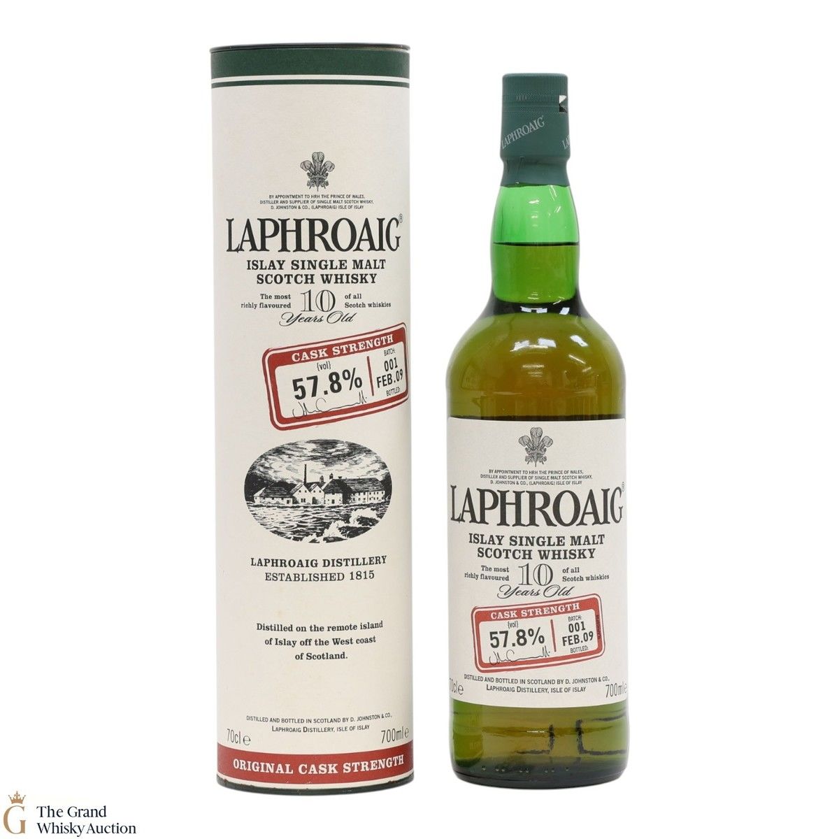 Laphroaig - 10 Year Old - Cask Strength Batch #001