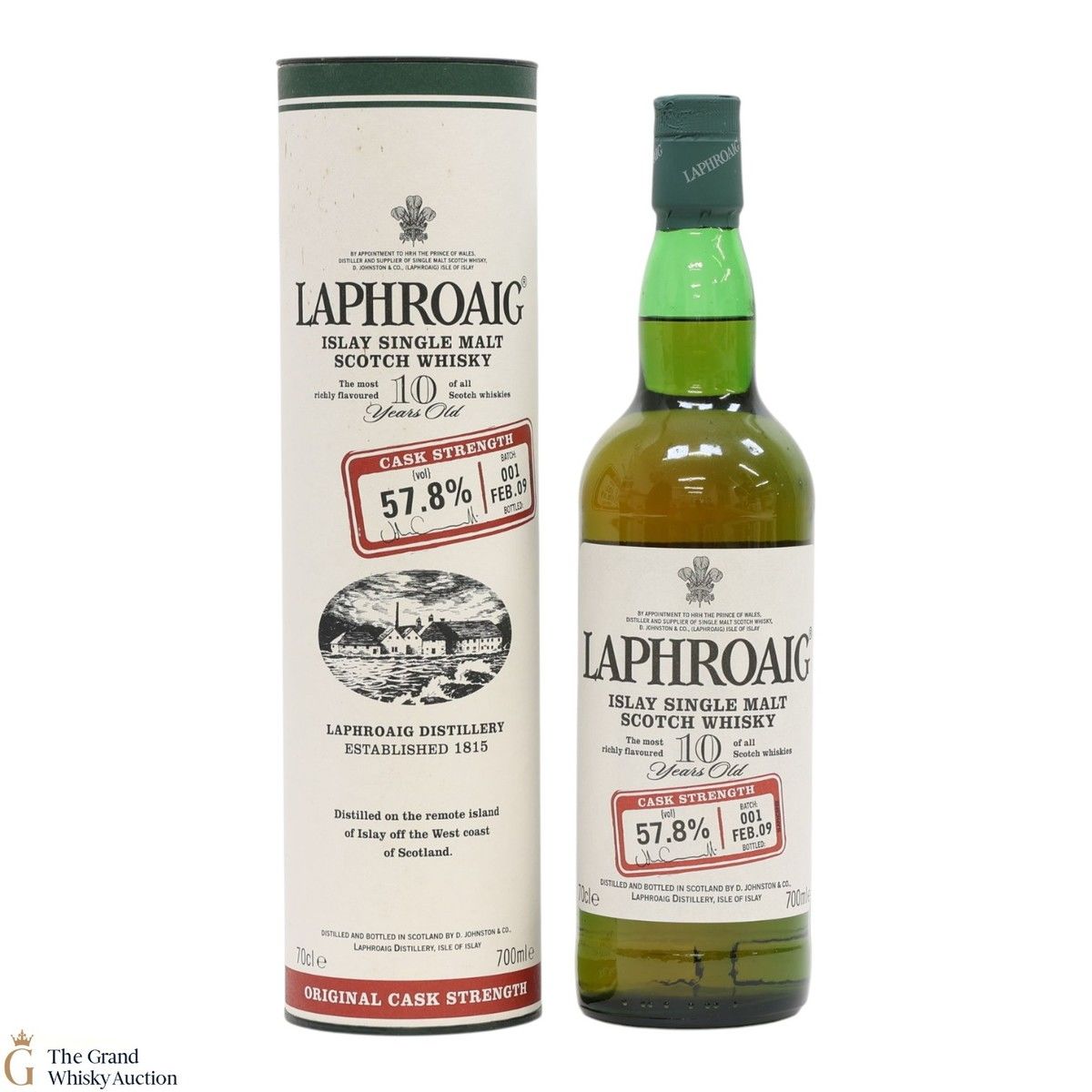 Laphroaig - 10 Year Old - Cask Strength Batch #001