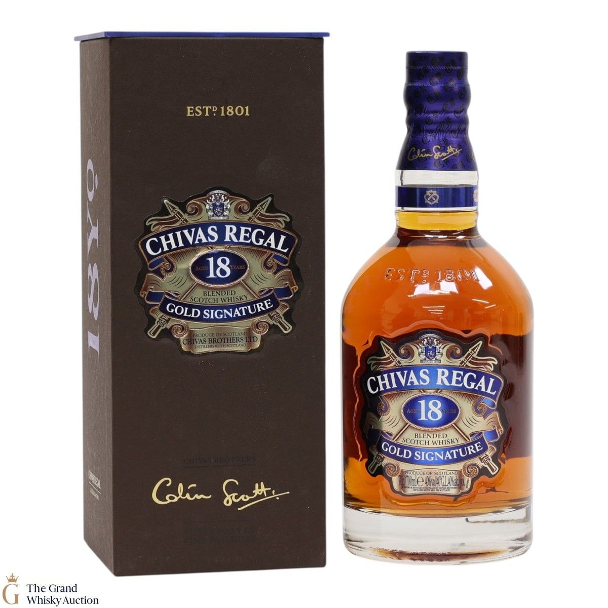 Chivas Regal - 18 Year Old - Gold Signature