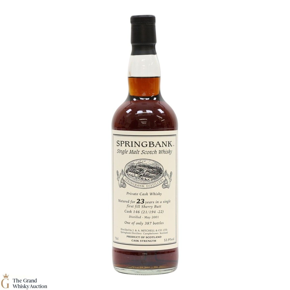 Springbank - 23 Year Old 2001 - Single Sherry Cask #146 - Private Bottling