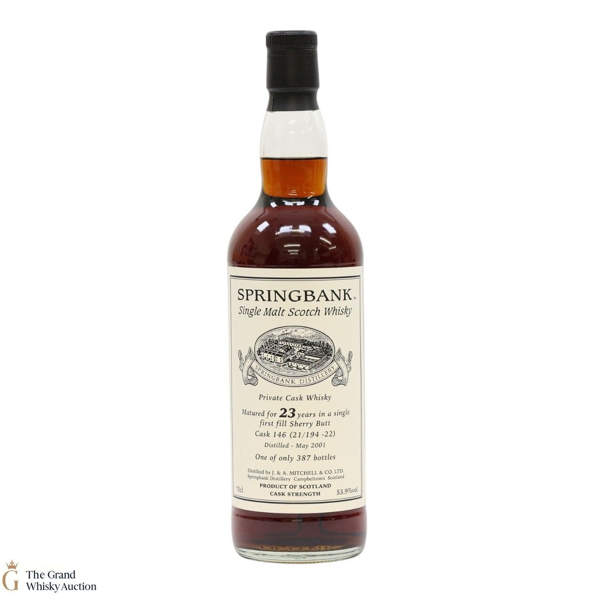 Springbank - 23 Year Old 2001 - Single Sherry Cask #146 - Private Bottling