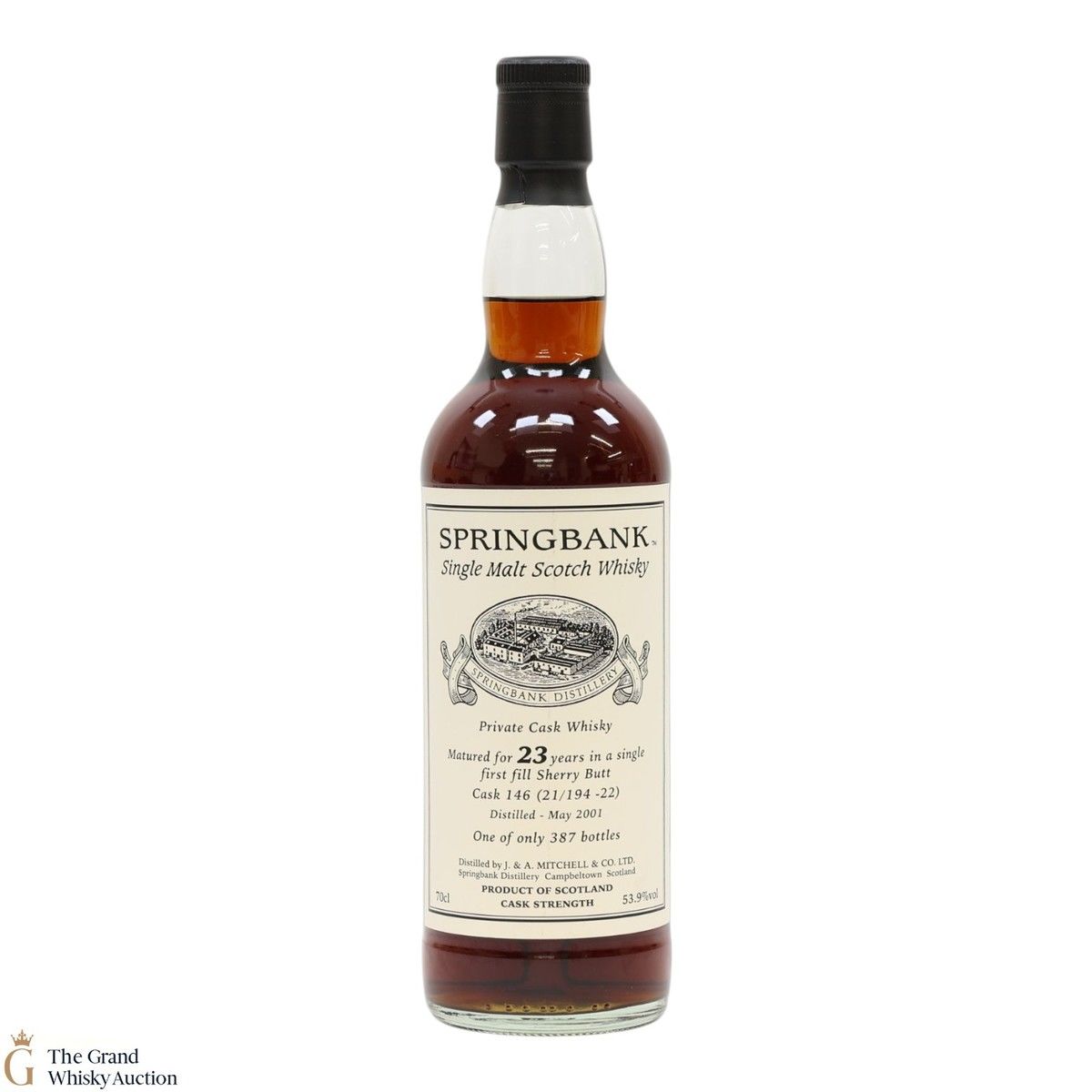 Springbank - 23 Year Old 2001 - Single Sherry Cask #146 - Private Bottling