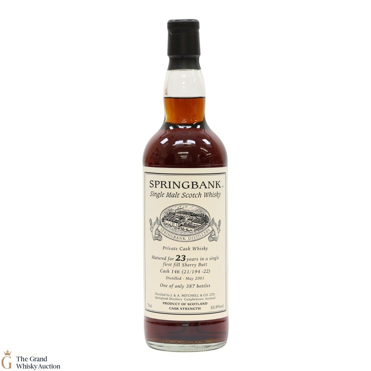 Springbank - 23 Year Old 2001 - Single Sherry Cask #146 - Private Bottling