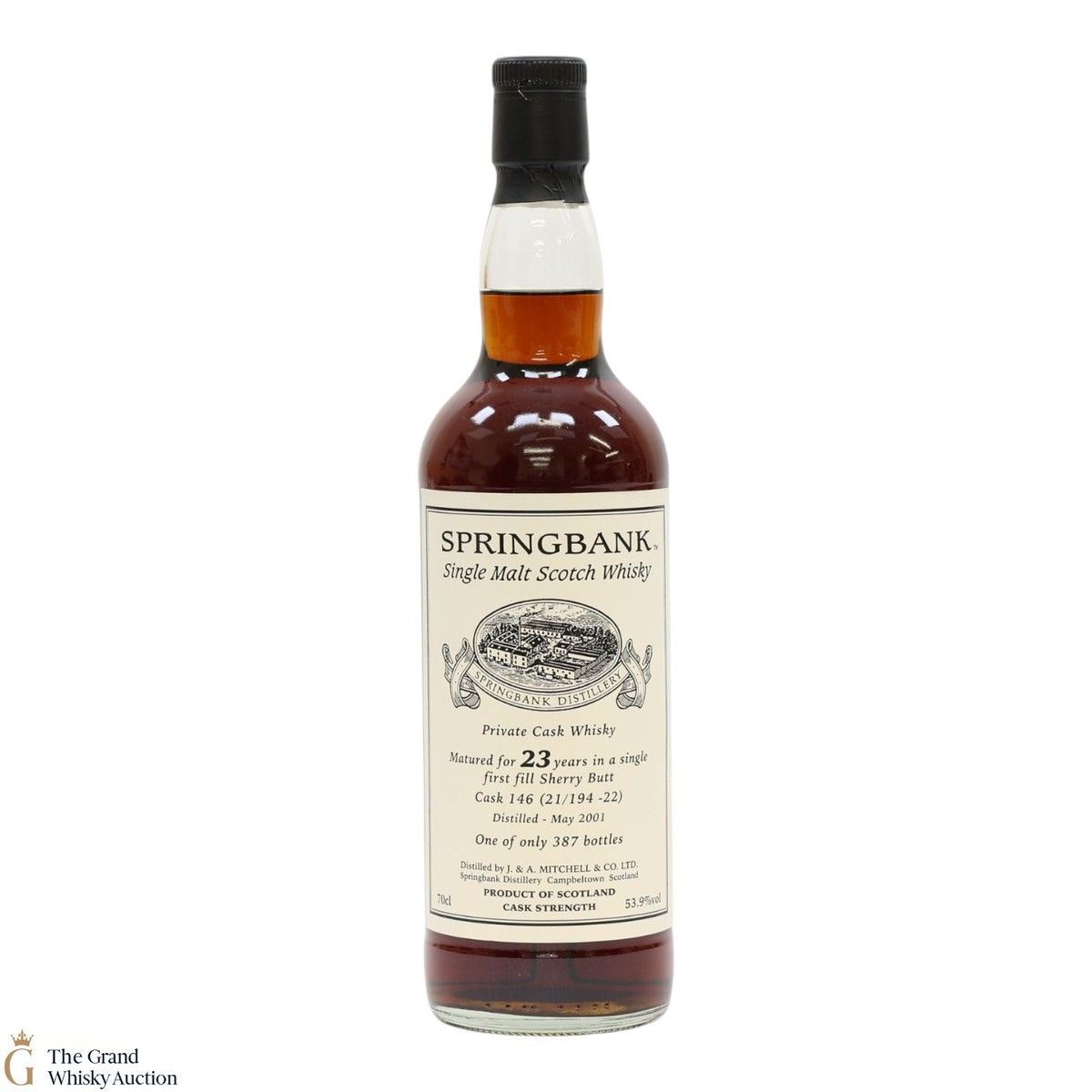 Springbank - 23 Year Old 2001 - Single Sherry Cask #146 - Private Bottling