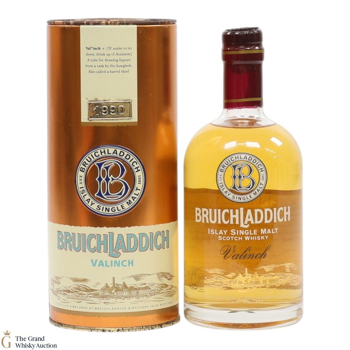 Bruichladdich - 1990 Valinch - Re-opening of Bruichladdich Distillery (50cl)